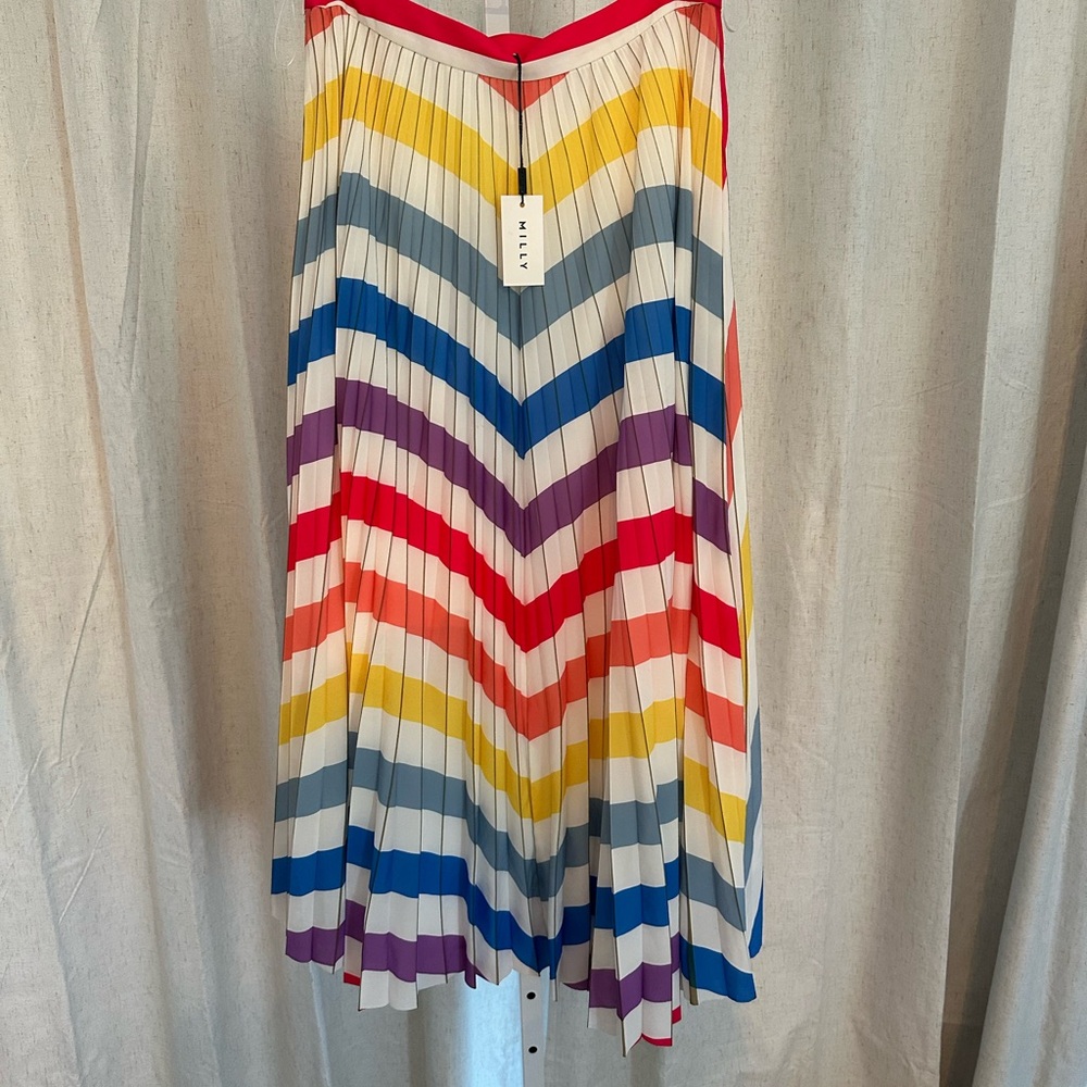 Colorful Pleated Women's Skirt milly